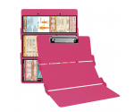 WhiteCoat Clipboard® Trifold - Pink Flight Medic Edition
